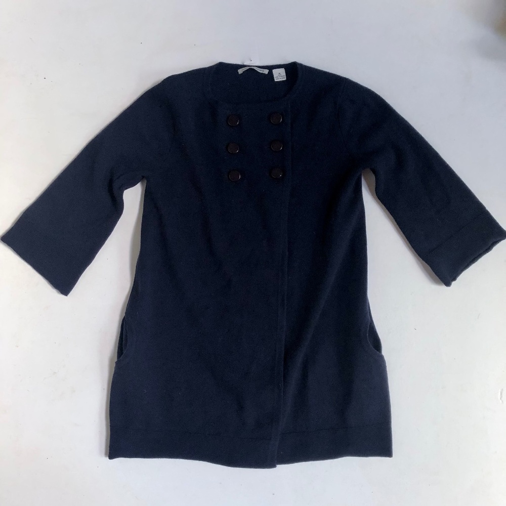 Autumn Cashmere Navy Blue Cardigan Sweater